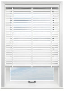 Copenhagen Deluxe, Classic White Satin - Motorised Venetian Blind